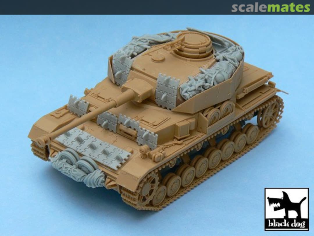 Boxart Pz.Kpfw. IV Ausf. J accesories set T48029 Black Dog