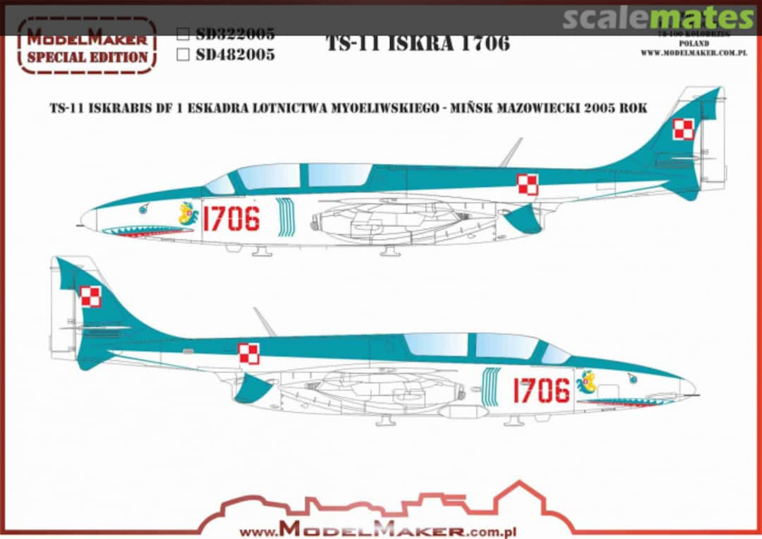 Boxart TS-11 Iskra 1706 SD322005 ModelMaker