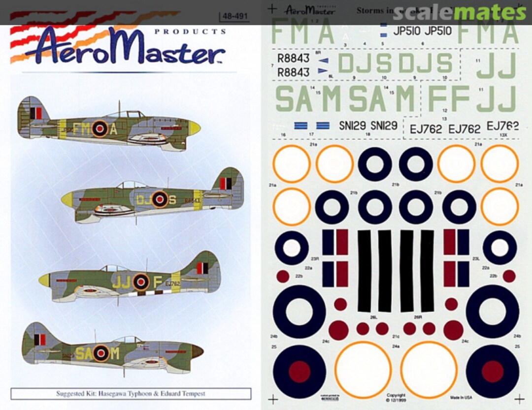 Boxart Storms in the Sky 48-491 AeroMaster