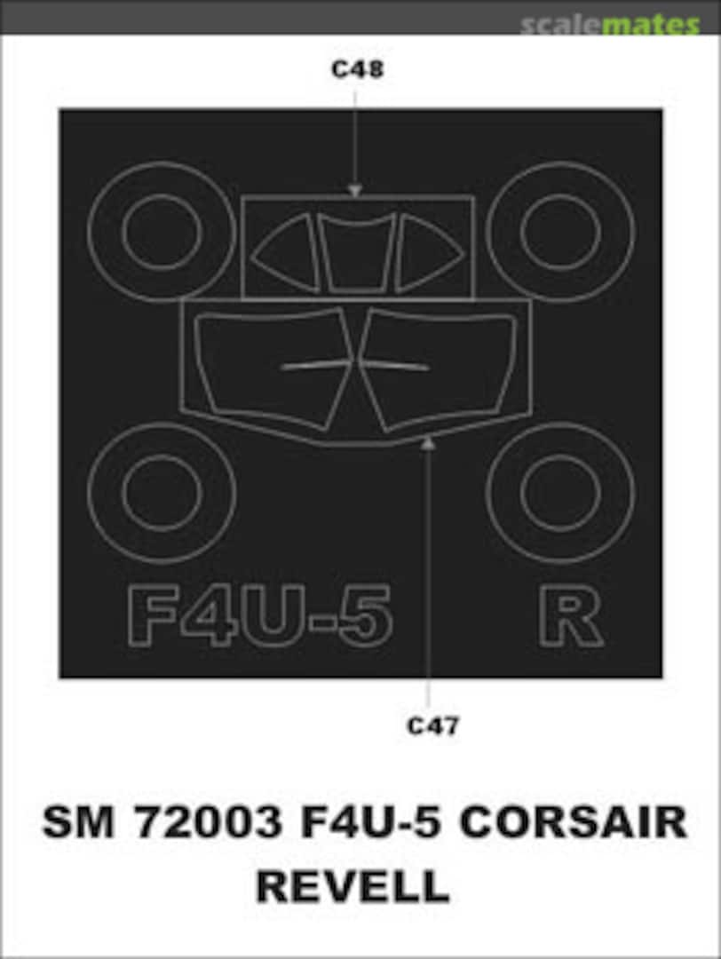 Boxart Vought F4U-5 Corsair SM72003 Montex