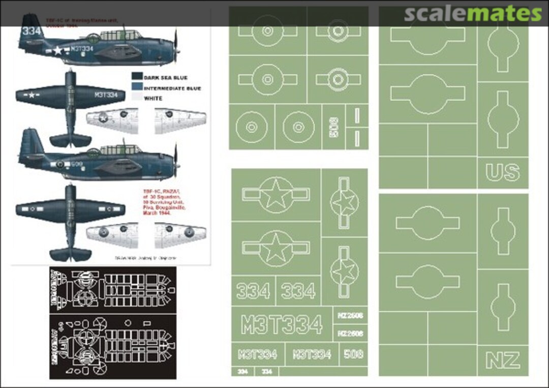 Boxart Grumman TBF-1C Avenger K48150 Montex