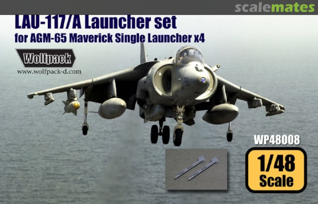 Boxart LAU-117/A Maverick Single Launcher set WP48008 Wolfpack