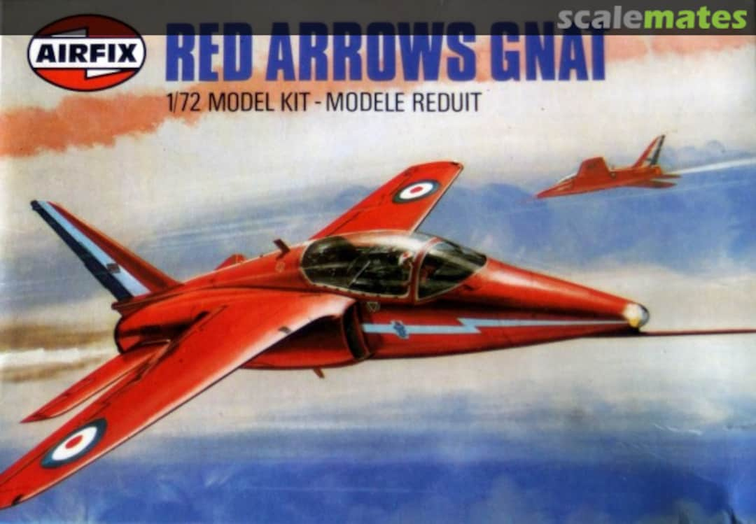 Boxart Gnat 9 61036 Airfix