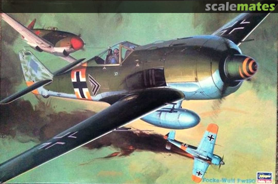 Boxart Focke-Wulf Fw190 08056 Hasegawa