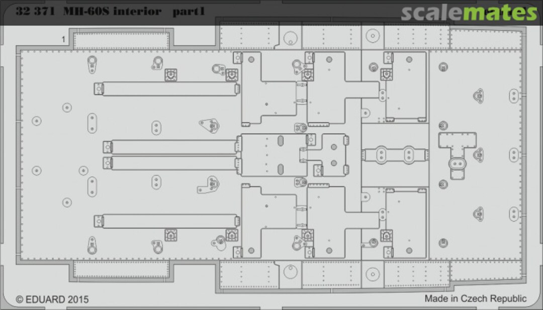 Boxart MH-60S interior 32371 Eduard