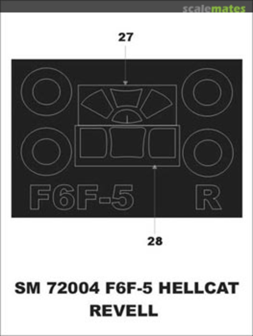 Boxart Grumman F6F-5 Hellcat SM72004 Montex