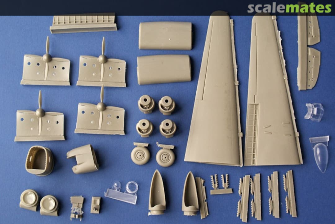 Contents Avro Lincoln Conversion Set BMA72007 Blackbird Models