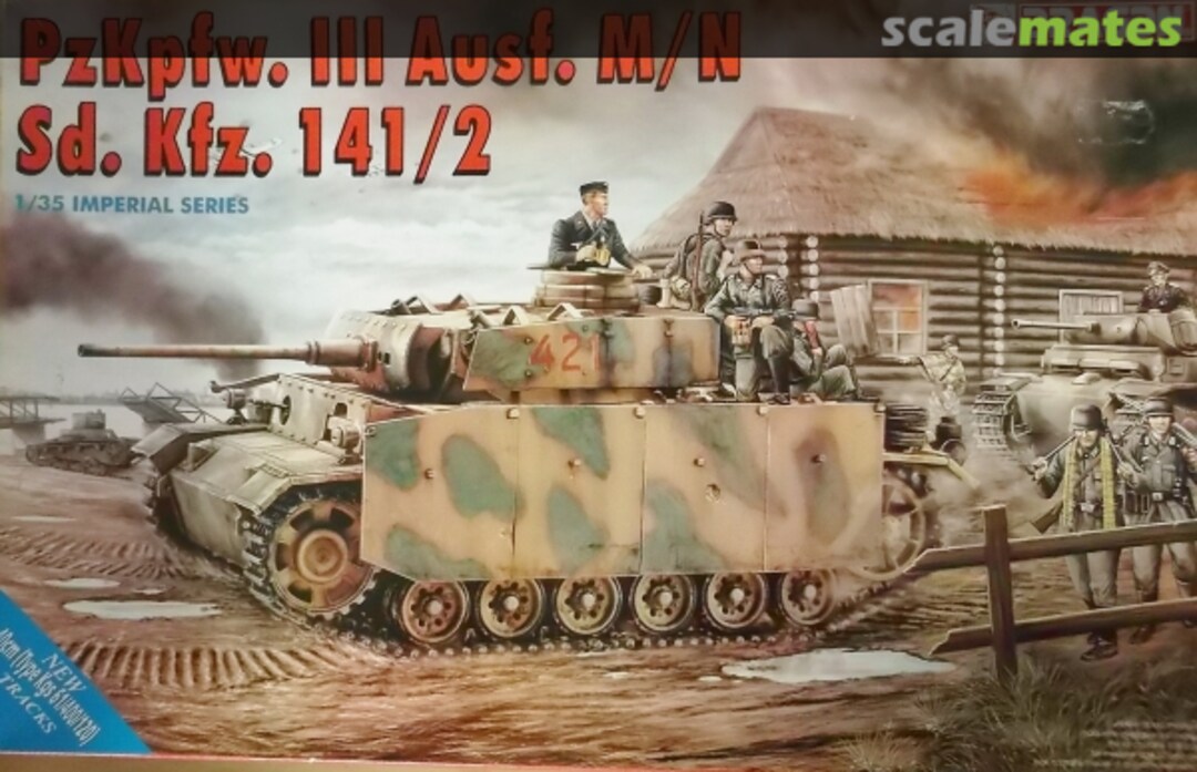 Boxart Pz.Kpfw. III Ausf. M/N, Sd.Kfz. 141/2 9015 Dragon