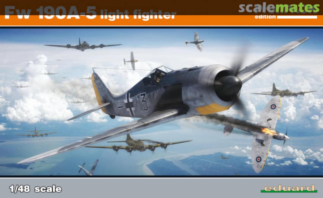 Boxart Fw 190A-5 light fighter 82143 Eduard