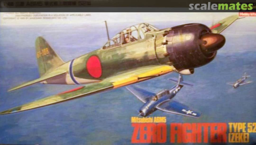 Boxart Mitsubishi A6M5 Zero Fighter Type 52 (Zeke) 09007 Hasegawa