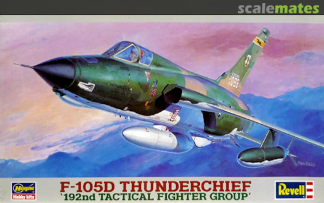 Boxart F-105D Thunderchief 86177 Hasegawa/Revell