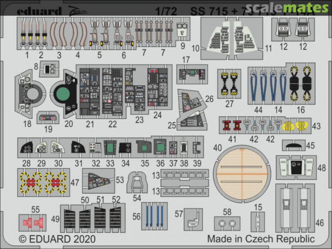 Boxart F-14A SS715 Eduard