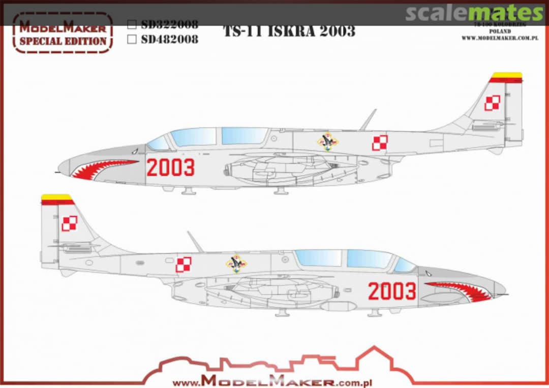 Boxart TS-11 Iskra 2003 SD322008 ModelMaker