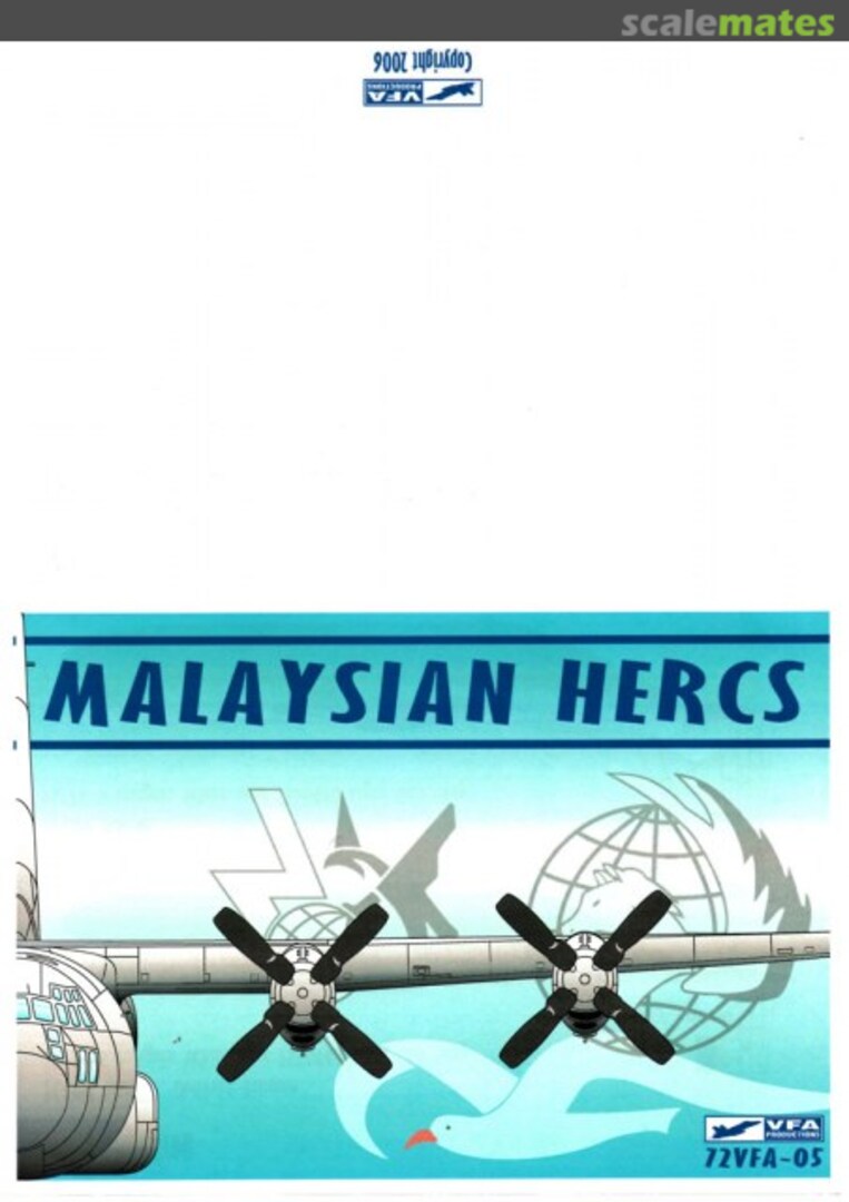 Boxart Malaysian Hercs 72VFA-05 VFA Production