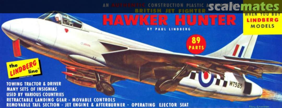 Boxart Hawker Hunter 536-98 Lindberg