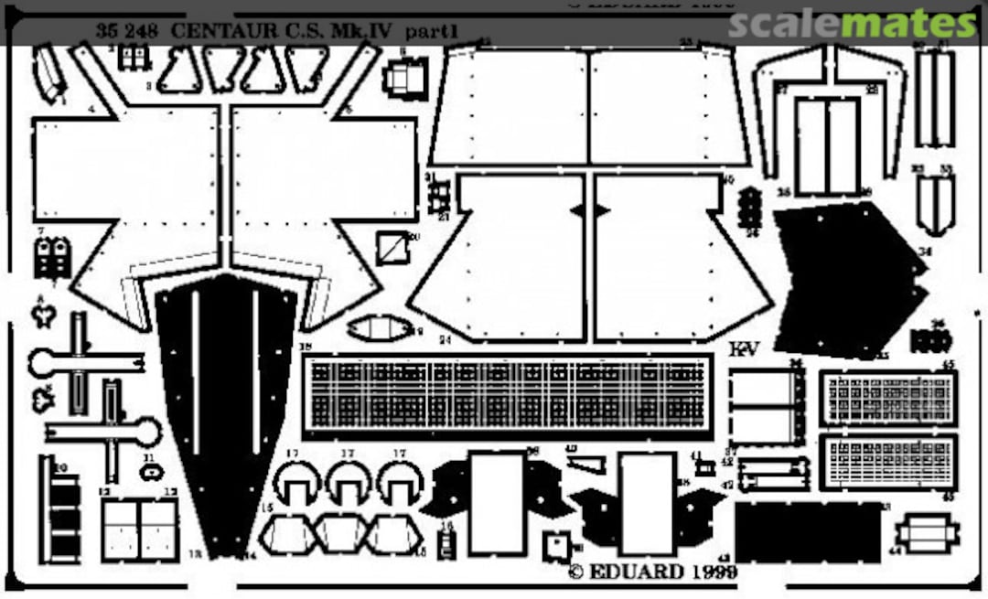 Boxart Centaur C. S. Mk.IV 35248 Eduard