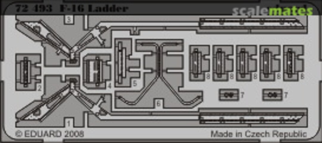 Boxart F-16 ladder 72493 Eduard