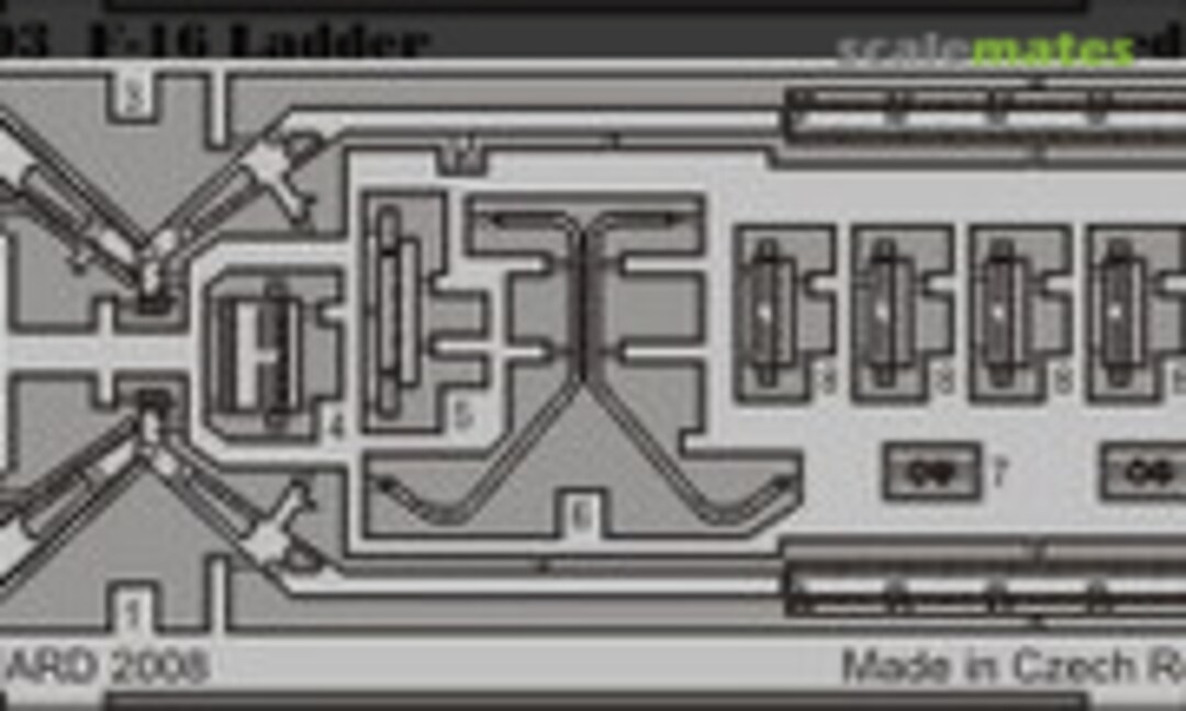 1:72 F-16 ladder (Eduard 72493)