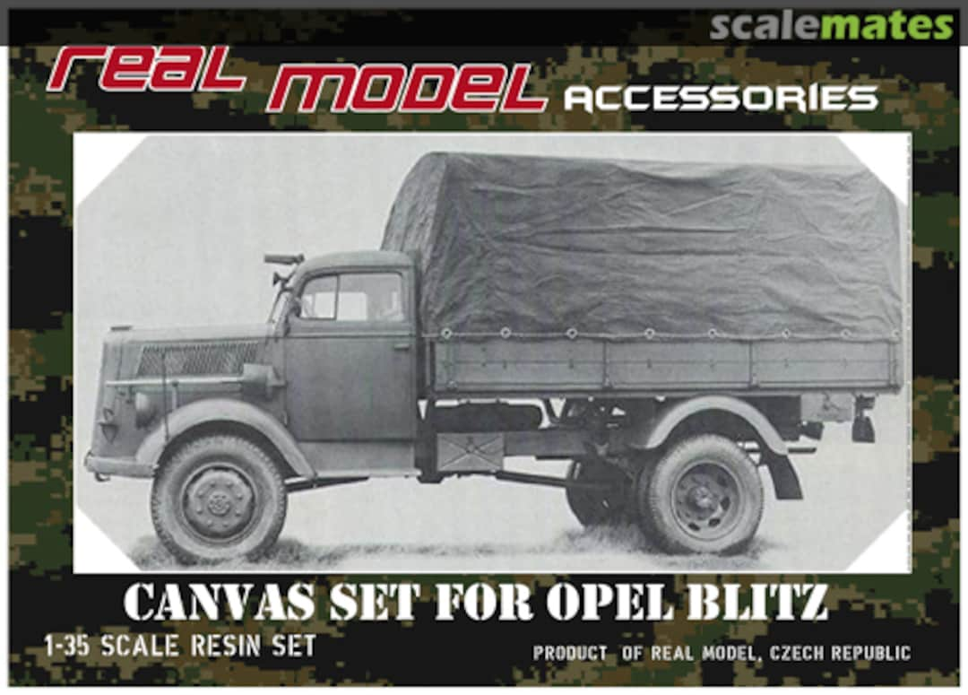 Boxart CANVAS SET FOR OPEL BLITZ RMA35069 Real Model