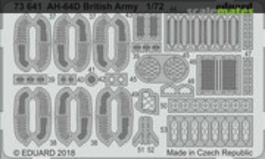 1:72 AH-64D British Army (Eduard 73641)