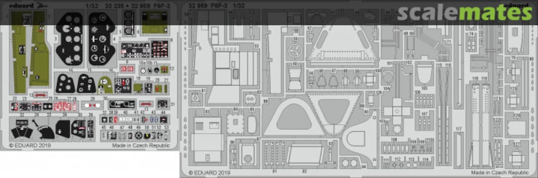 Boxart F6F-3 32959 Eduard