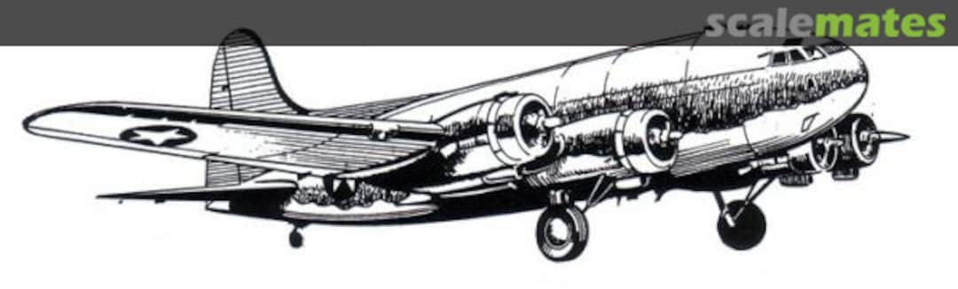 Boxart Boeing 307 / C-75 AM-254 Airmodel