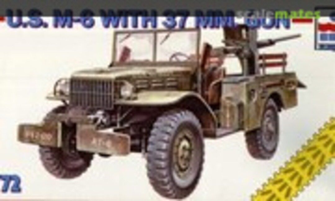 1:72 M-6 with 37 mm gun (ESCI/ERTL 8358)