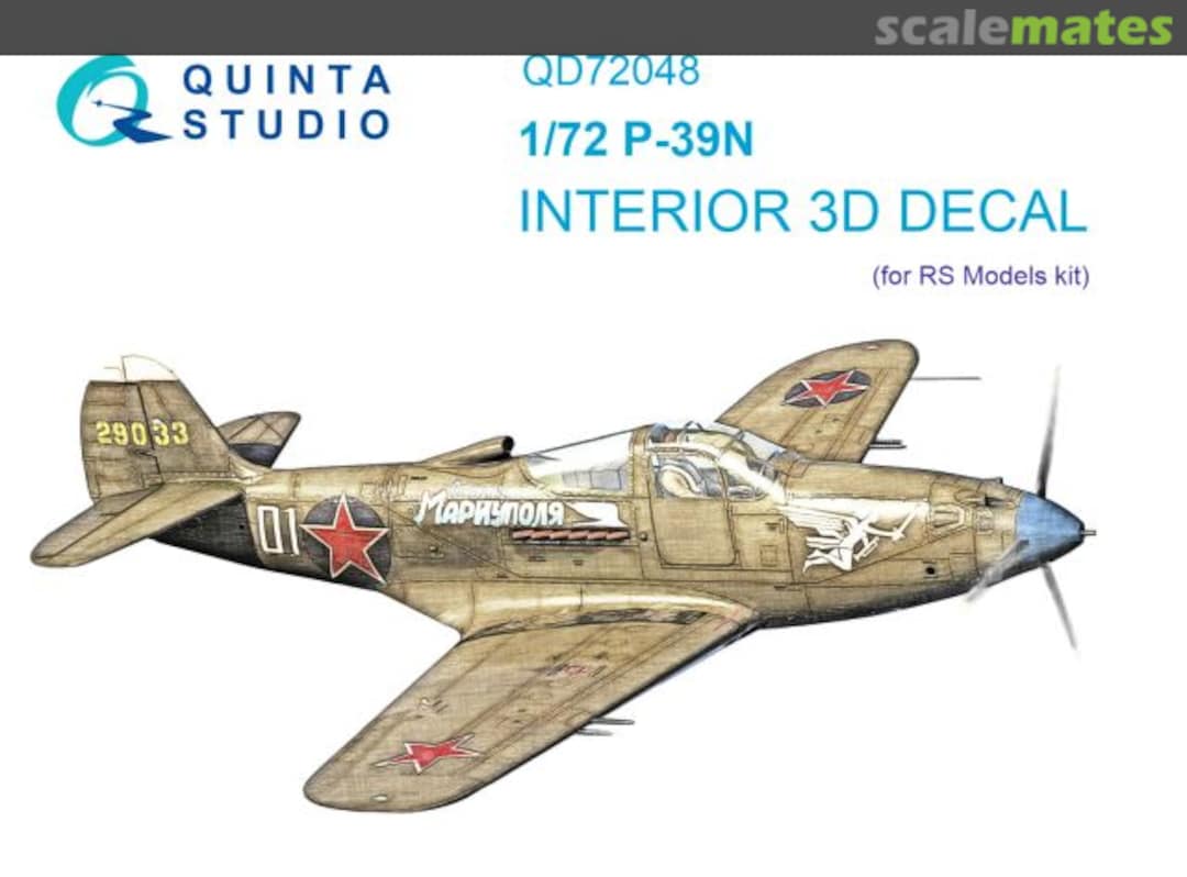 Boxart P-39N QD72048 Quinta Studio