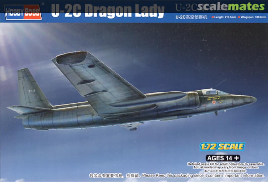 Boxart U-2C Dragon Lady 87271 HobbyBoss