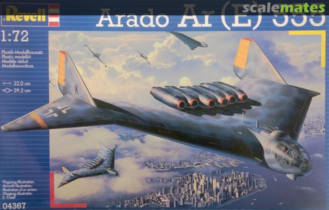 Boxart Arado Ar (E) 555 04367 Revell