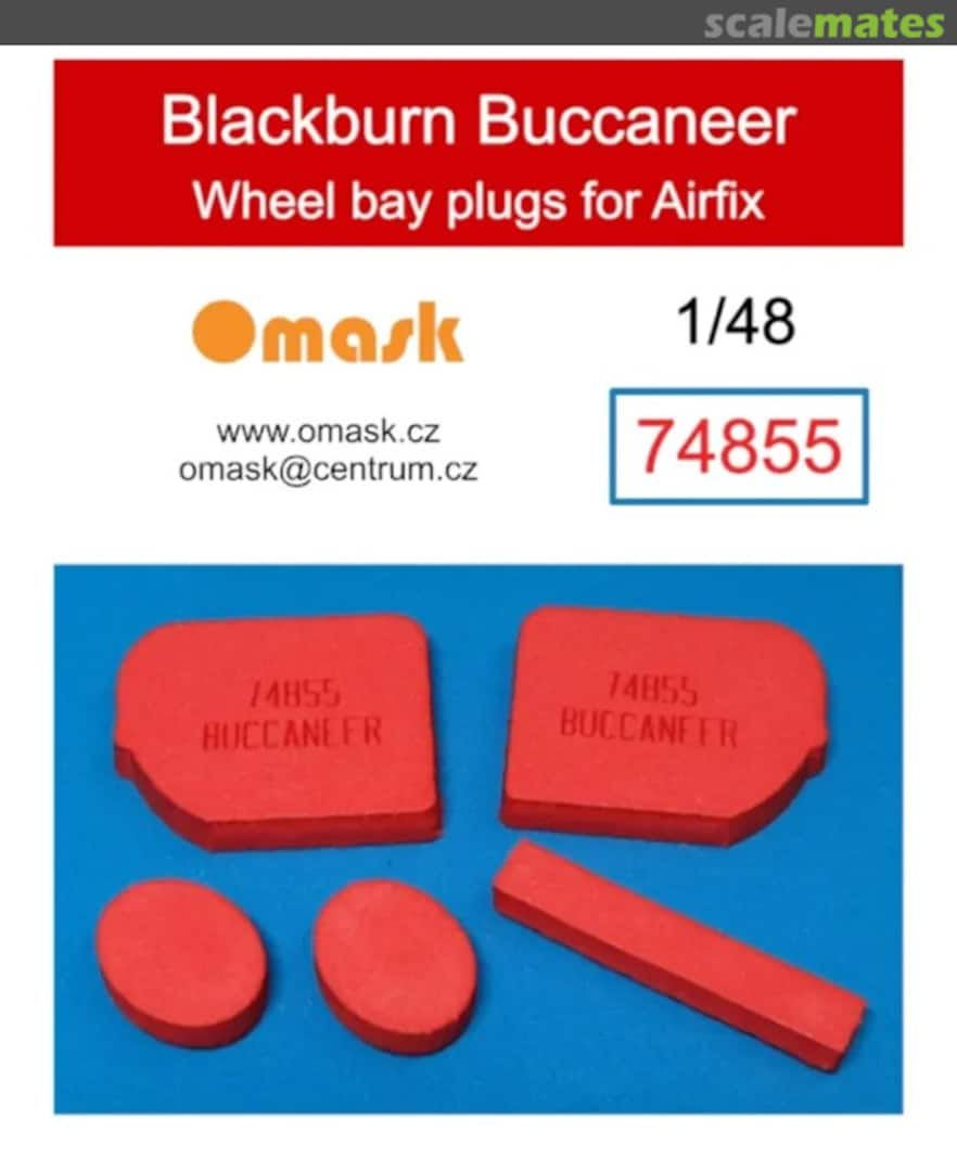 Boxart Blackburn Buccaneer wheel bay plugs 74855 Omask