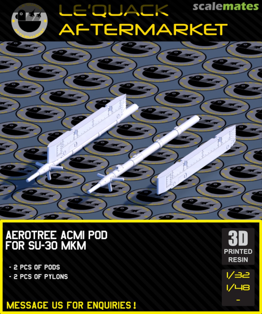 Boxart Aerotree ACMI Pod 1/48  Le'Quack Aftermarket