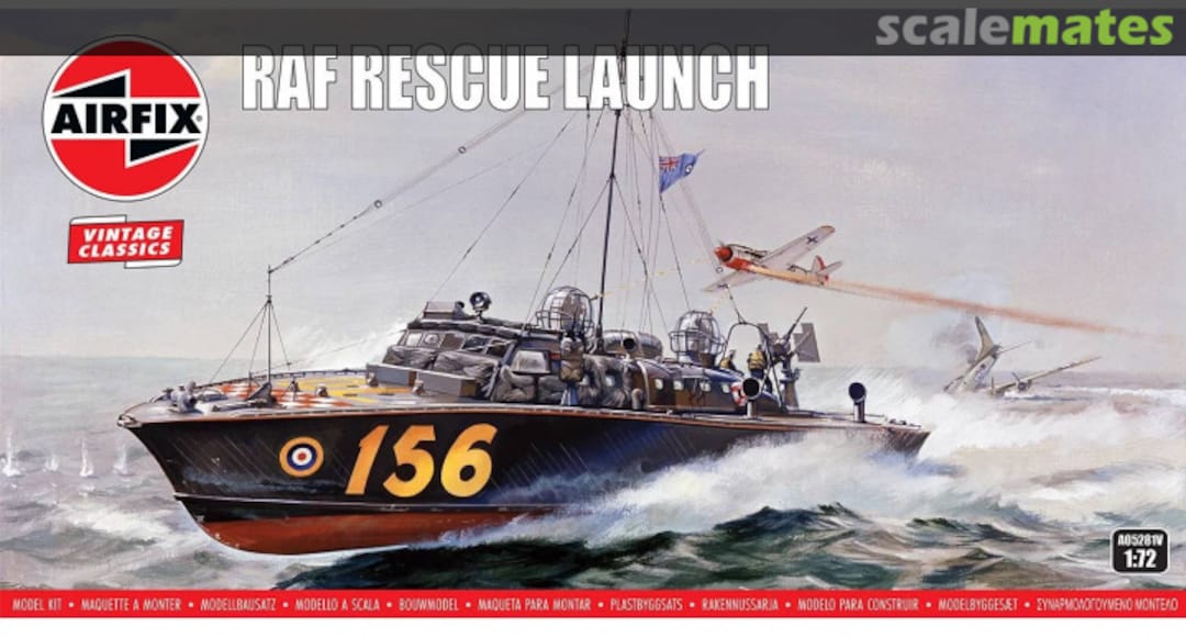 Boxart RAF Rescue Launch A05281V Airfix