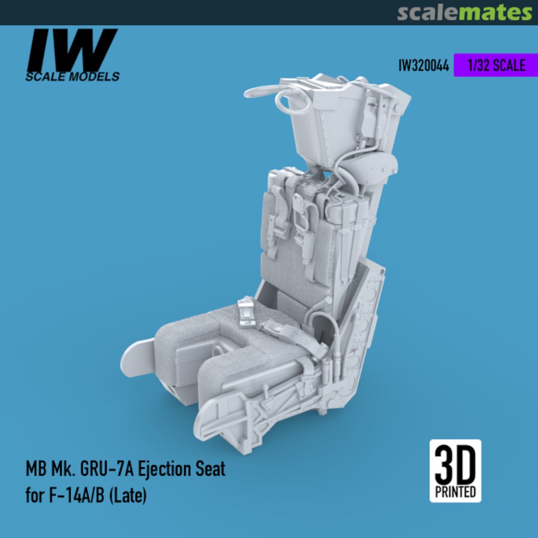 Boxart F-14A/B MB Mk GRU-7A Ejection Seat (Late) IW320044 IW Scale Models