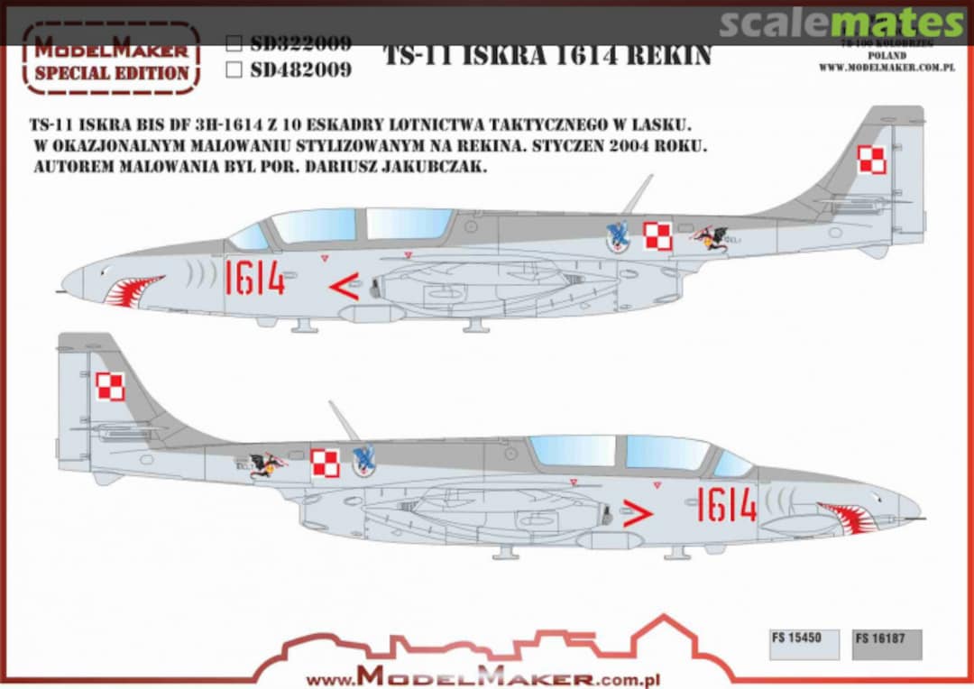 Boxart TS-11 Iskra 1614 SD322009 ModelMaker