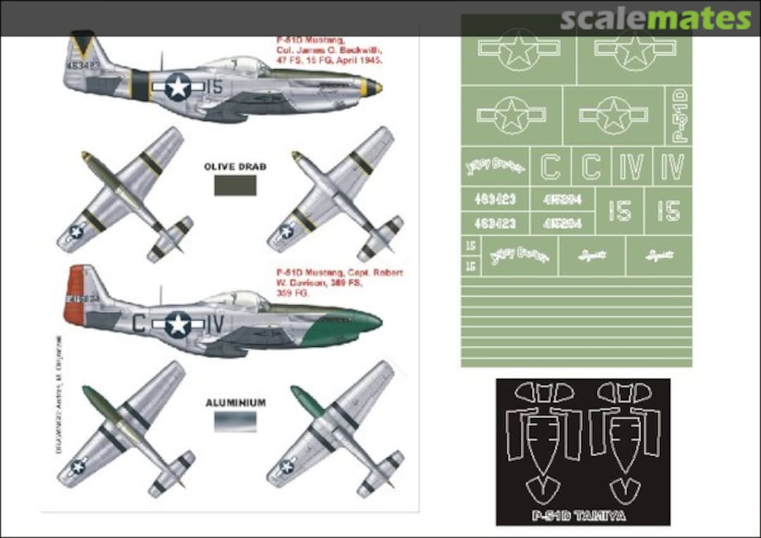 Boxart P-51D Mustang K48153 Montex