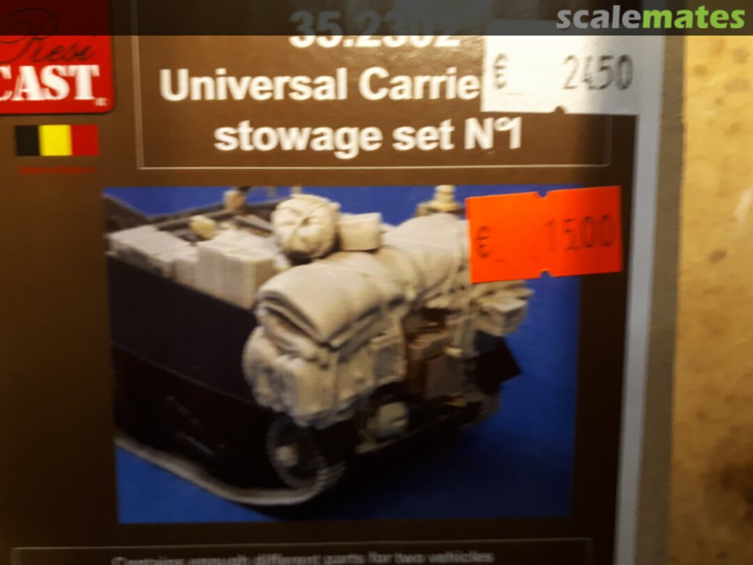 Boxart Universal Carrier Stowage #1 35.2293 Resicast