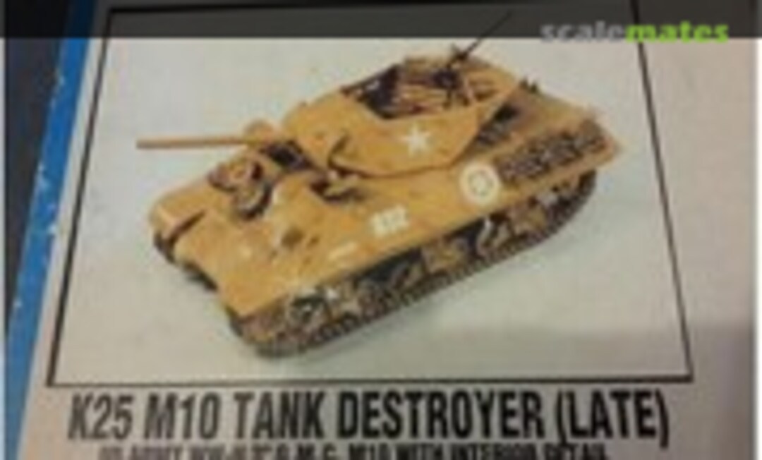 1:35 M10 Tank Destroyer (Late) w/Late Duckbill Turret (Accurate Armour K025)