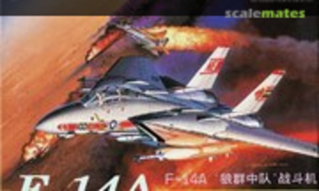 1:144 F-14A Wolf Pack CAG 'VF-1' (Shanghai Dragon 4552)