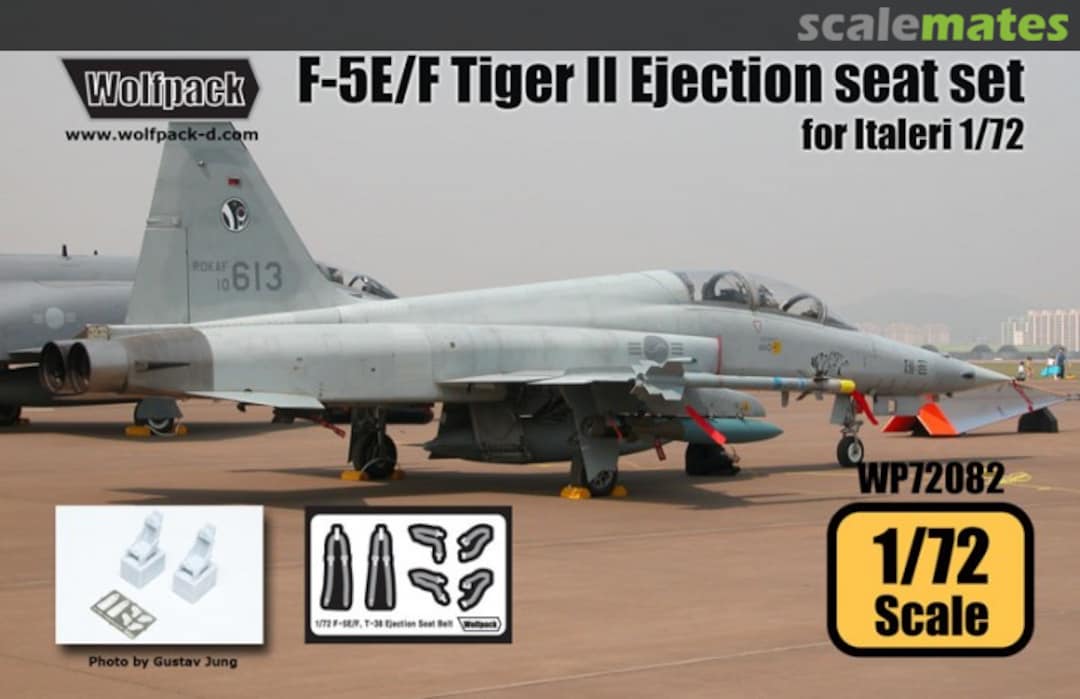 Boxart F-5E/F Tiger II Ejection seat set WP72082 Wolfpack