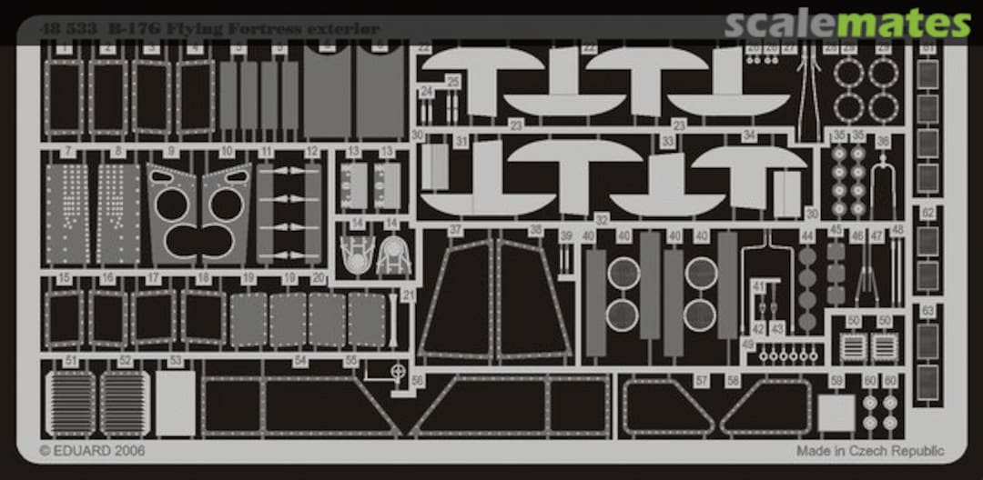 Boxart B-17G Exterior 48533 Eduard