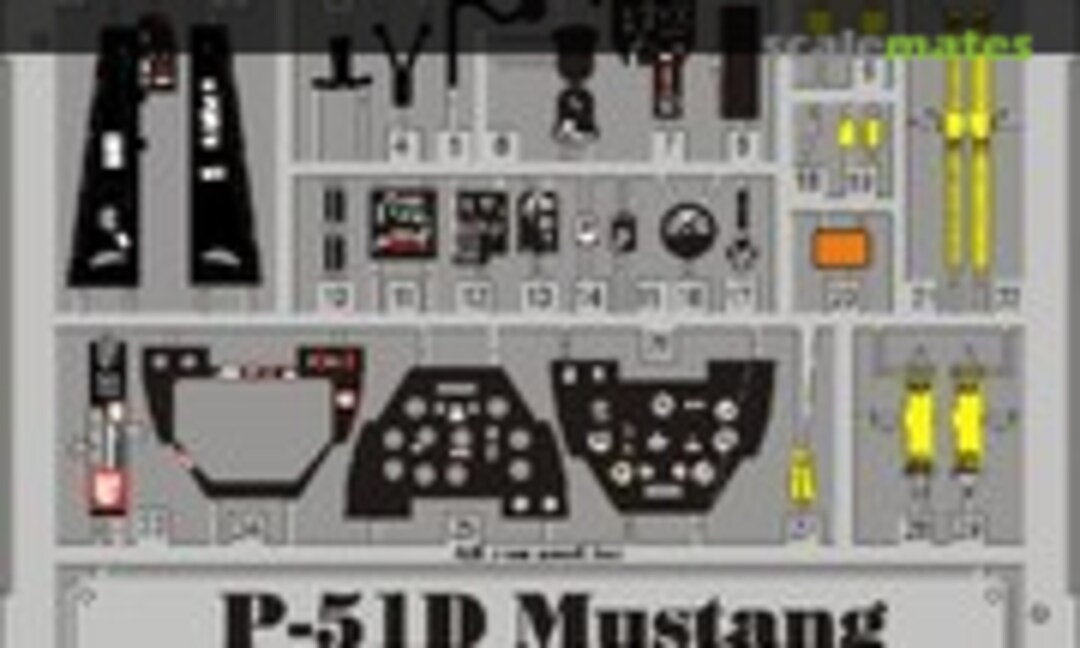 1:48 P-51D Mustang (Eduard FE216)