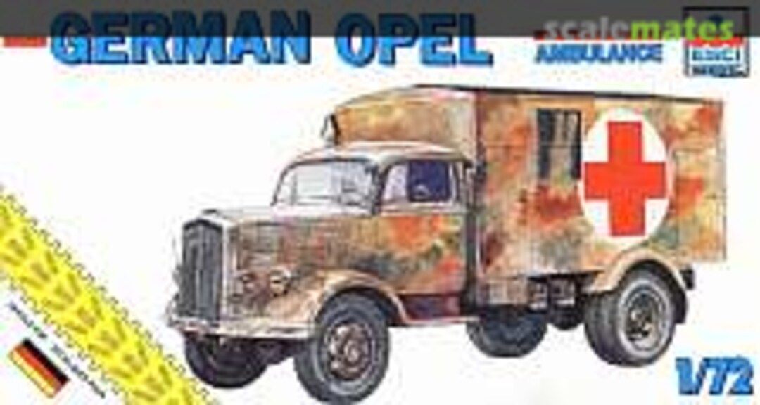 Boxart Opel Ambulance 8342 ESCI/ERTL