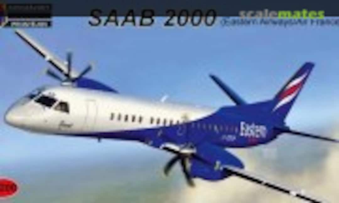 1:200 SAAB 2000 (Kovozávody Prostějov KPM2004)