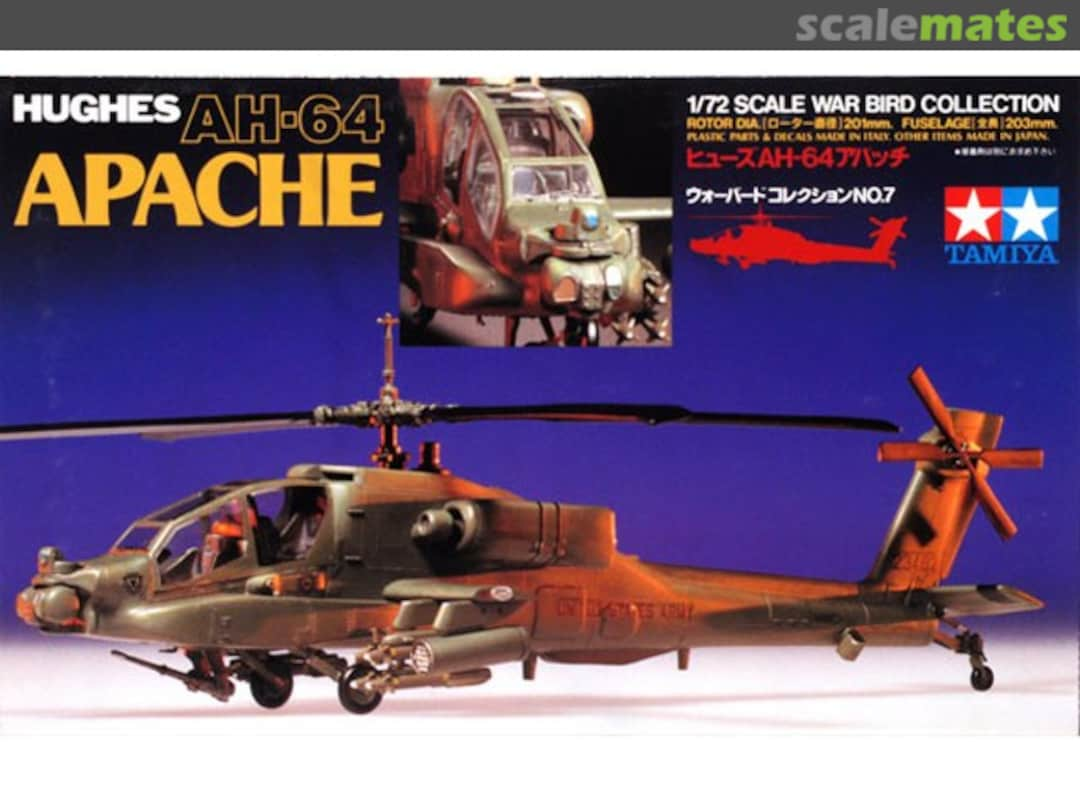 Boxart Hughes AH-64 Apache 60707 Tamiya