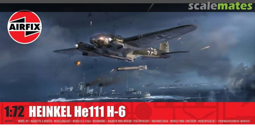 Boxart Heinkel He111 H-6 A07007C Airfix