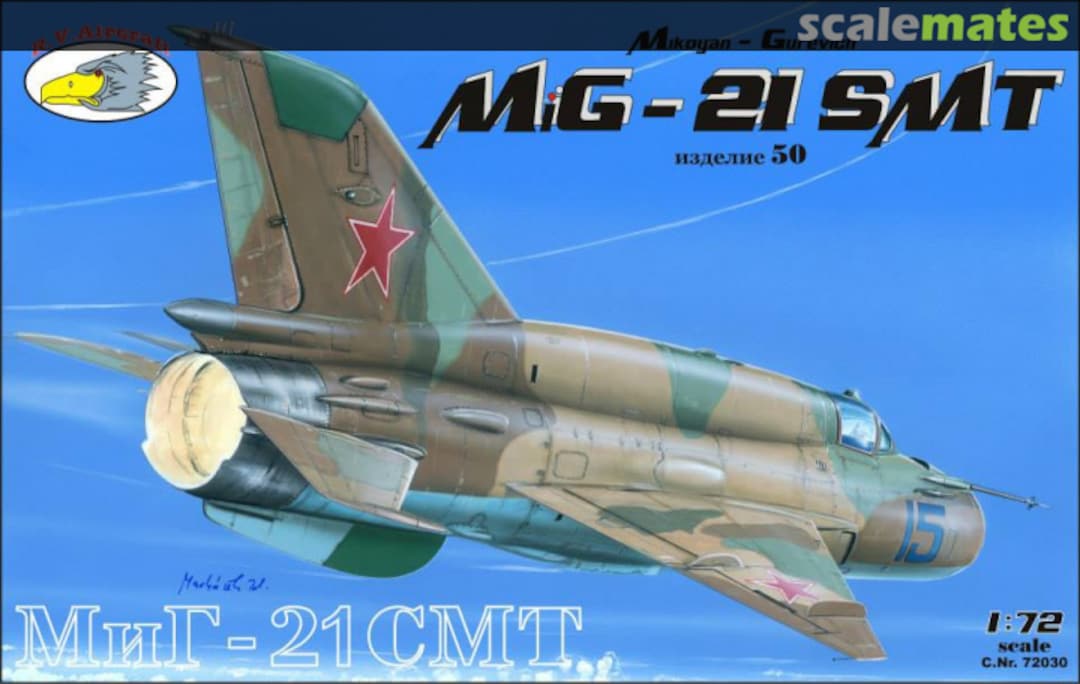 Boxart MiG-21SMT 72030 R.V.Aircraft