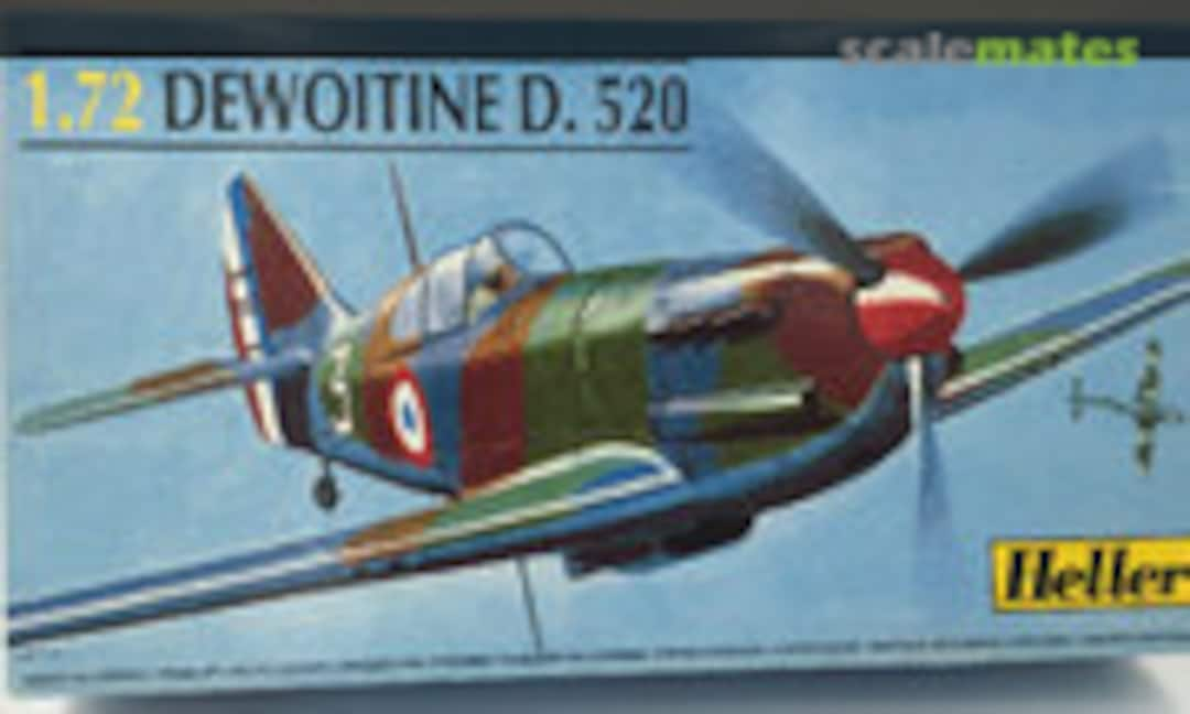 1:72 Dewoitine D. 520 (Heller 80212)