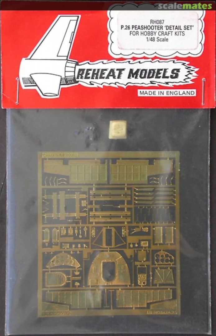 Boxart P-26 Peashooter Detail Set RH087 Reheat Models