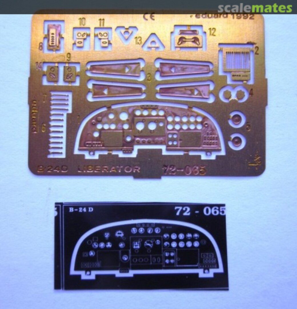 Boxart B-24D Liberator 72065 Eduard